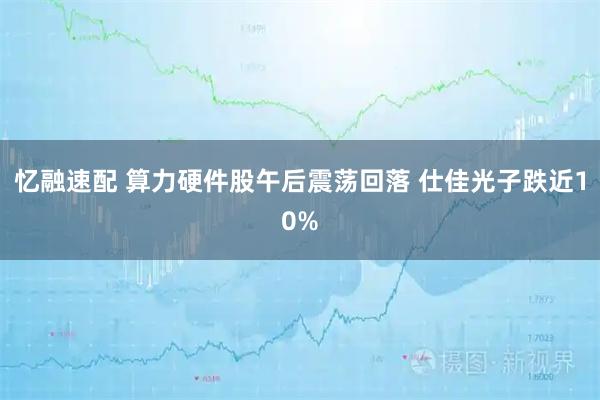 忆融速配 算力硬件股午后震荡回落 仕佳光子跌近10%